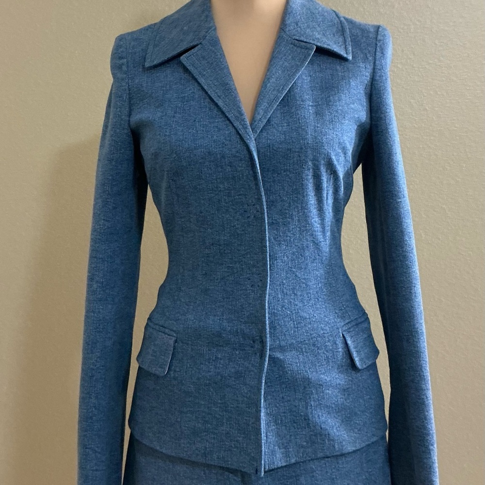 Dolce & Gabbana Classic Denim Blue Suit Set